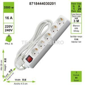 base-multiple-5-enchufes-16-a-plastico-blanco-3-m