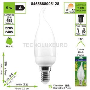 bombilla-bajo-consumo-llama-e14-3000-k-luz-calida-9-w