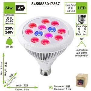 Iluminación LED cultivo interior