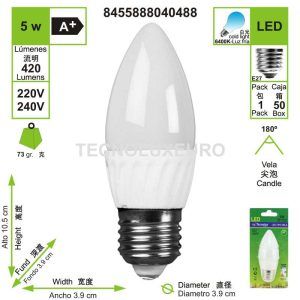bombilla-led-vela-e27-6400-k-luz-fria-5-w