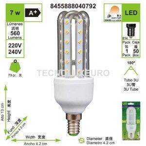 bombilla-led-3u-tubo-e14-3000-k-luz-calida-7-w