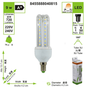bombilla-led-3u-tubo-e14-3000-k-luz-calida-9-w
