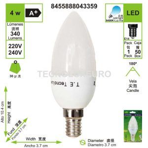 bombilla-led-vela-e14-6400-k-luz-fria-4-w