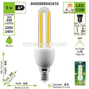 bombilla-led-cob-2u-tubo-e14-3000-k-luz-calida-5-w
