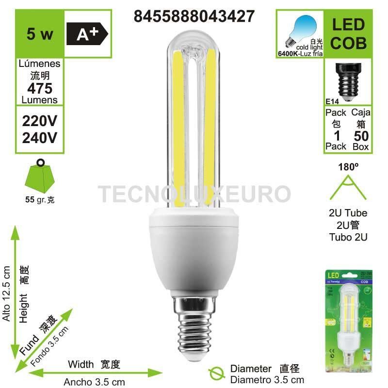 bombilla-led-cob-2u-tubo-e14-6400-k-luz-fria-5-w