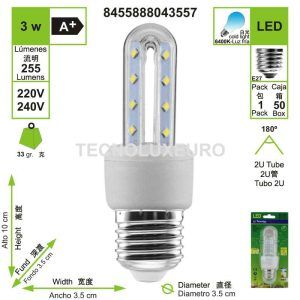 bombilla-led-2u-tubo-e27-6400-k-luz-fria-3-w