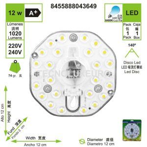 disco-led-disco-6400-k-luz-fria-12-w