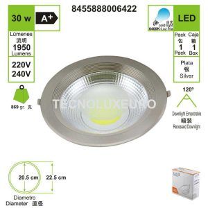 downlights-led-empotrable-6400-k-luz-fria-30-w-plata