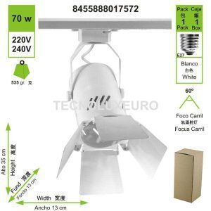 foco-carril-e27-aluminio-blanco