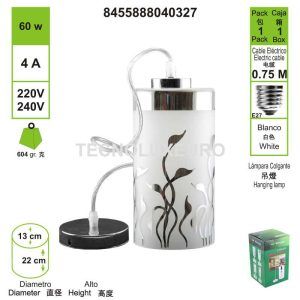 lampara-grande-algas-e27-4-a-cristal-y-metal-blanco