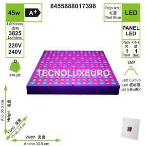 panel-led-cultivo-gros-rojo-y-azul-45-w
