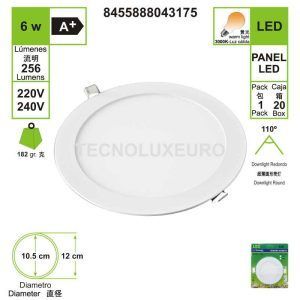 panel-led-redondo-empotrable-3000-k-luz-calida-6-w