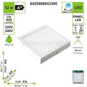 panel-led-cuadrado-de-superficie-6400-k-luz-fria-12-w