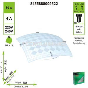 plafon-cuadrado-ajedrez-e14-4-a-cristal-y-metal-blanco