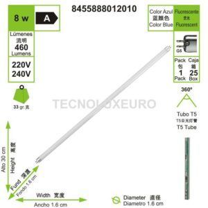 tubo-fluorescente-recto-g5-azul-8-w