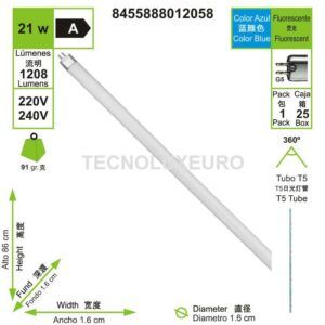 tubo-fluorescente-recto-g5-azul-21-w