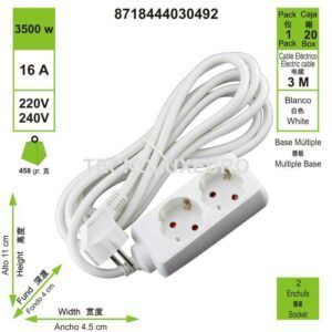 base-multiple-2-enchufes-16-a-blanco-3-m