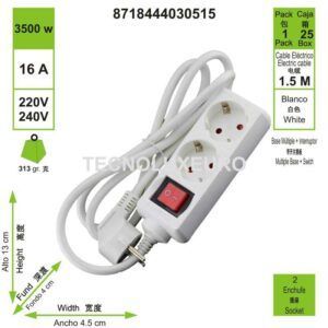 base-multiple-2-enchufes-16-a-plastico-blanco-15-m
