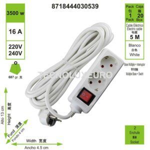 base-multiple-2-enchufes-16-a-plastico-blanco-5-m