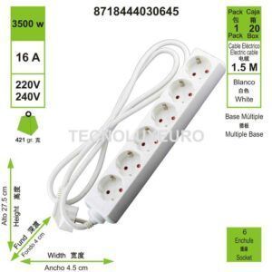 base-multiple-6-enchufes-16-a-blanco-15-m