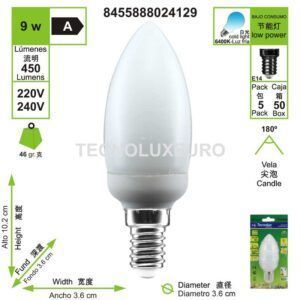 bombilla-bajo-consumo-vela-e14-6400-k-luz-fria-9-w