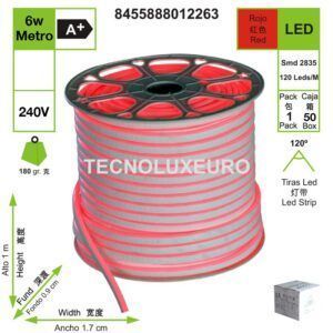 tira-de-led-de-neon-rojo-panel-plano-lampara-de-doble-cara-220v-manguera-precio-de-1-metro