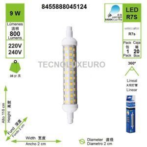 bombilla-led-r7s-118mm-9-w-6500-k-220-v