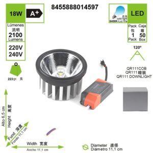 LED Bombilla QR 111