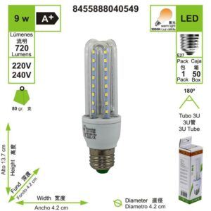 LED Bombillas 2U, 3U, 4U, 5U - E27