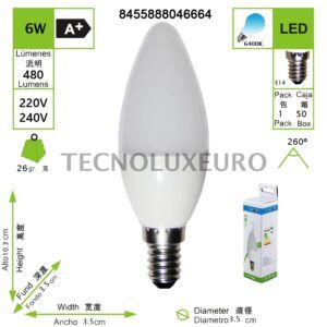 LED Bombilla Vela