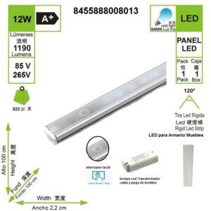 barra-led-con-sensor-tactil-1m
