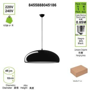 lampara-colgante-negro-y-blanco-450-mm