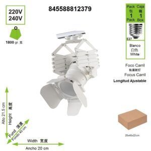foco-carril-interior-longitud-ajustable-blanco