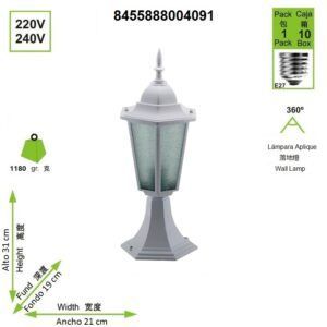 lampara-farol-color-blanco-e27