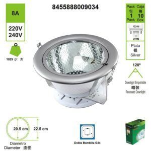 downlights-y-empotrables-g24