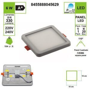 led-panel-cuadrado-6w-empotrable