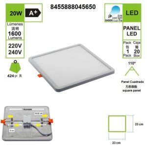 LED Panel Empotrable