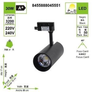 led-foco-carril-negro-bifasico-30w-luz-dia-4000k--220v--3200-lumenes