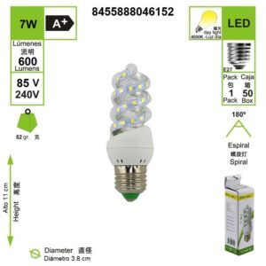 bombilla-led-mini-espiral-e27-4000-k-luz-dia-7-w