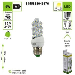 bombilla-led-mini-espiral-e27-4000-k-luz-dia-9-w