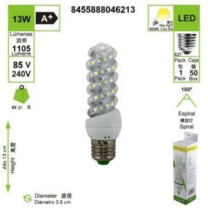 bombilla-led-mini-espiral-e27-4000k-luz-dia-13-w