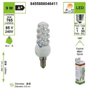 bombilla-led-mini-espiral-e14-3000-k-luz-calida-9-w