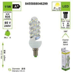 bombilla-led-mini-espiral-e14-4000-k-luz-dia-11-w