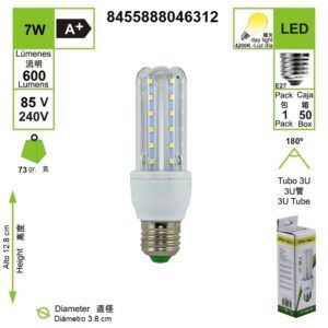 bombilla-led-mini-3u-tubo-e27-4000-k-luz-dia-7-w