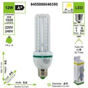 bombilla-led-3u-tubo-e27-4000-k-luz-dia-12-w