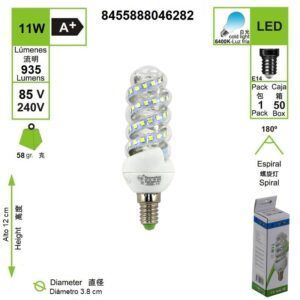 LED Bombilla Mini Espiral E27