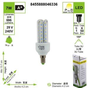 bombilla-led-mini-3u-tubo-e14-4000-k-luz-dia-7-w