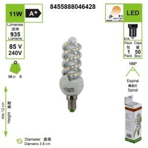 bombilla-led-mini-espiral-e14-3000-k-luz-calida-11-w