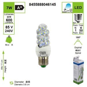 bombilla-led-mini-espiral-e27-6000k-luz-fria-7-w