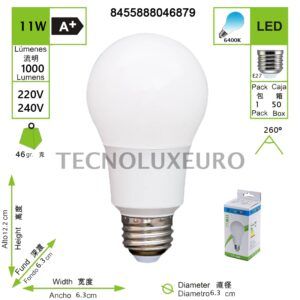 bombilla-led-11w-e27-6400k-ac220-240v